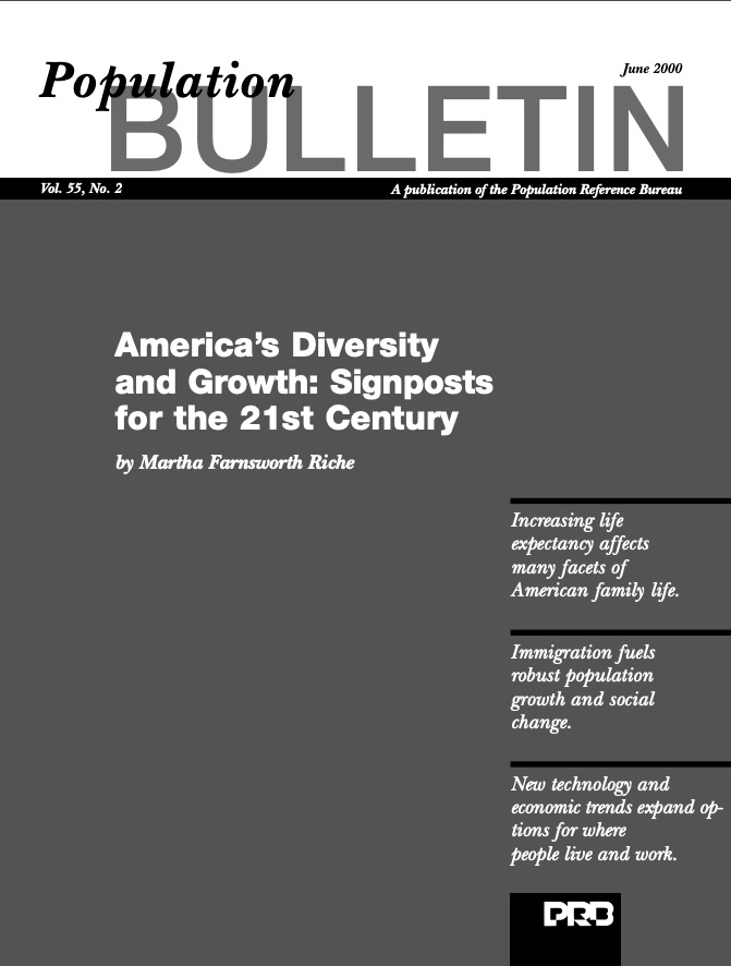 PDF cover image of America's Diversity and Growth: Signposts for the 21st Century