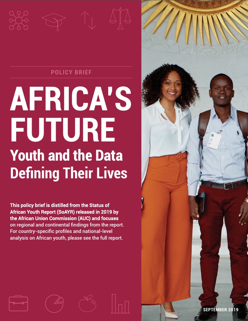 Cover image of Africa's Future – Youth and the Data Defining Their Lives