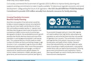PDF Cover Image: End Contraceptive Stock-Outs by Fulfilling a Government Funding Commitment