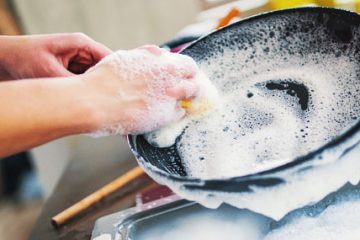 Untidy Kitchen slow motion.