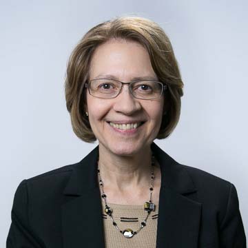 Portrait of PRB staff member Linda Jacobsen.
