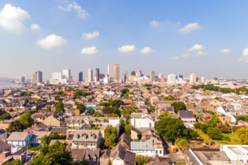 High Angle View Of Townscape Against Sky